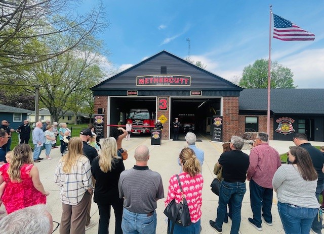 Goshen Fire Department Station 3 was renamed on Friday, May 2, 2025 in honor of fallen EMS Chief Bruce Nethercutt.