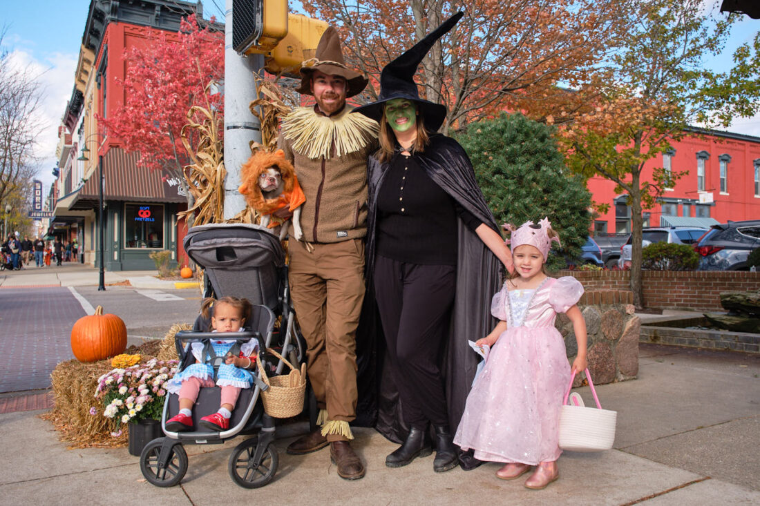 Trick or Treating in downtown Goshen 2025