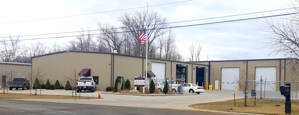 An exterior photo of the Central Garage building