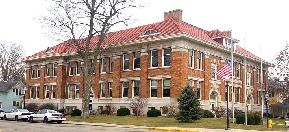 An exterior image of the Municipal Annex Building